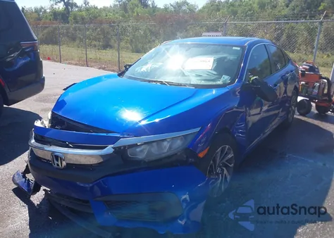 2017 Honda Civic Ex from USA, damaged, VIN 19XFC2F74HE004735